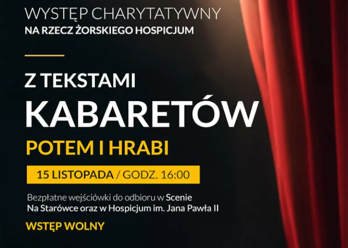 Występ charytatywny na rzecz żorskiego hospicjum