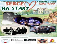 Serca na start - festiwal fundacji AJNA Serca już 1 sierpnia w Pałacu Baranowice