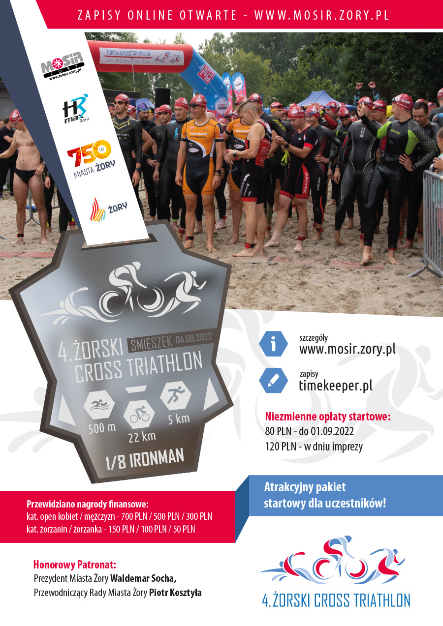 4. Żorski Cross Triathlon - trwają zapisy!