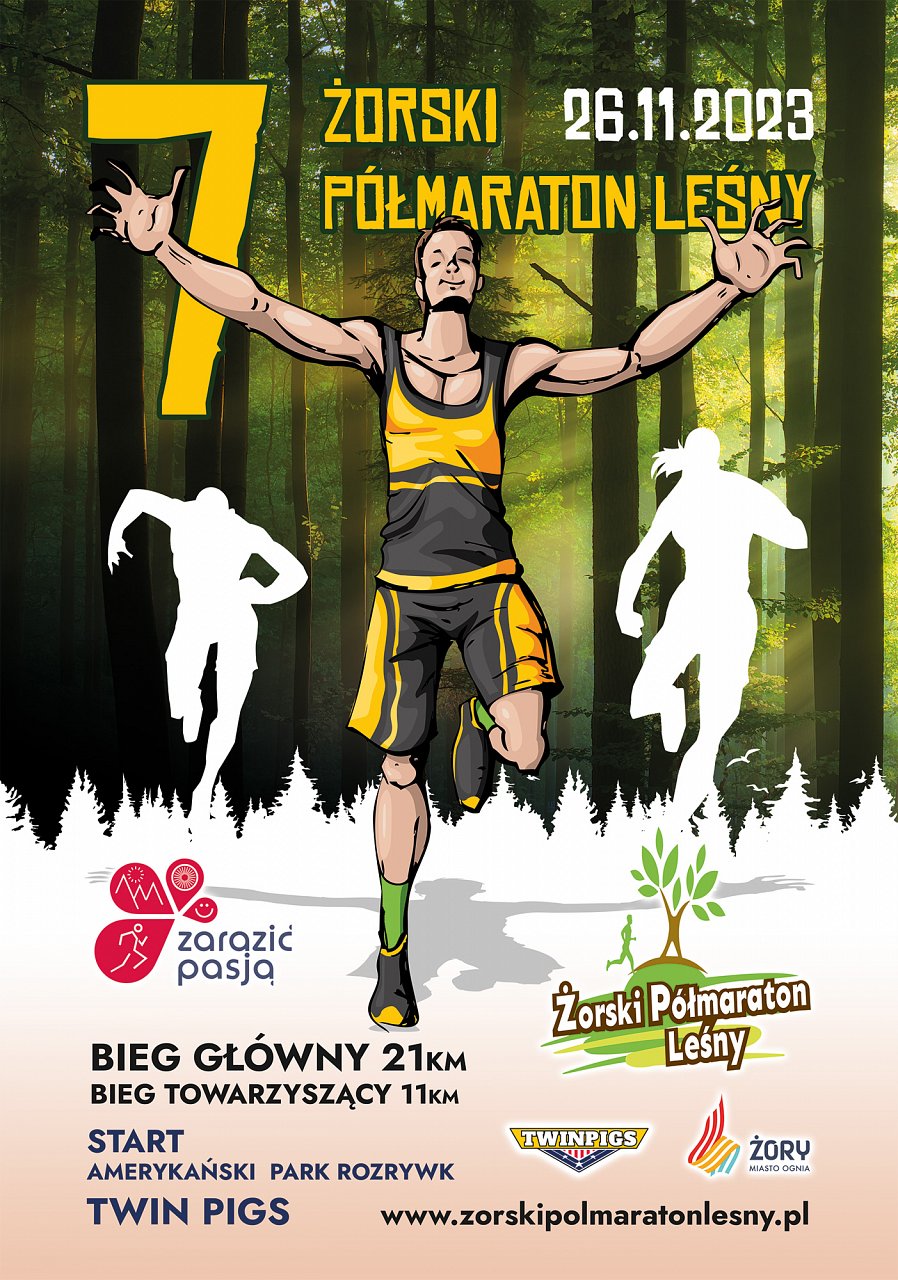 VII Żorski Półmaraton Leśny już 26 listopada!