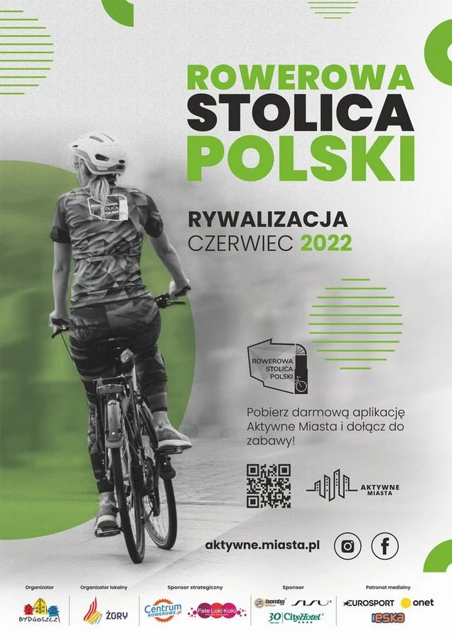 Po raz trzeci Żory powalczą o tytuł Rowerowej Stolicy Polski. Start już 1 czerwca