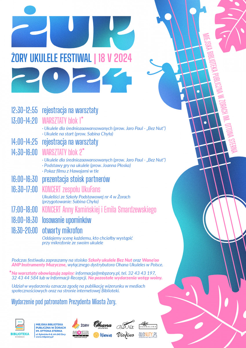 ŻUK Żory Ukulele Festiwal 2024