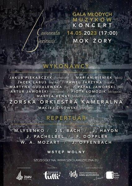 Koncert "Gala młodych muzyków"