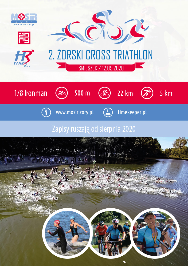 2. Żorski Cross Triathlon - zapisy ruszają już w sierpniu!