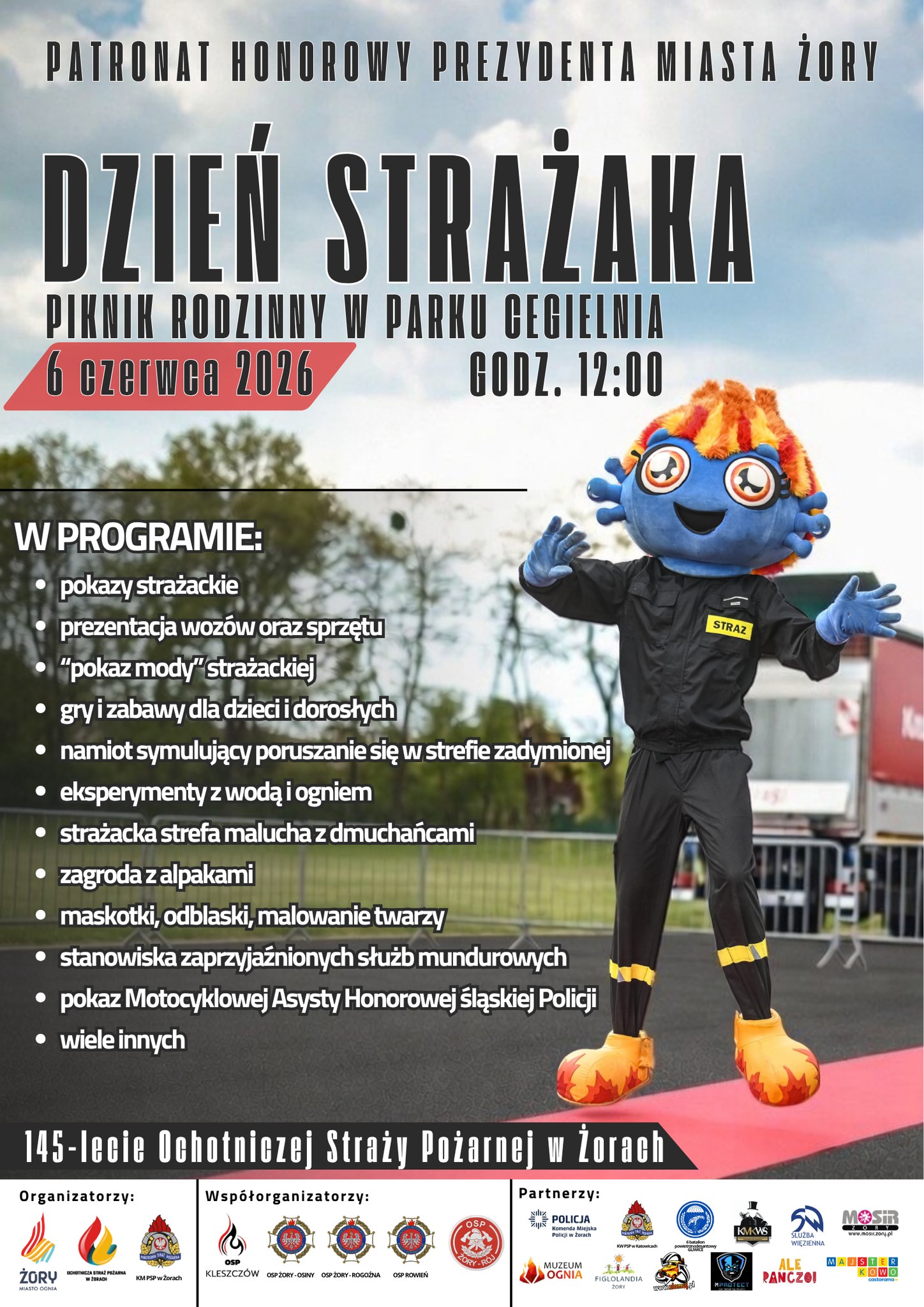 OSP Żory zaprasza 6 czerwca na piknik rodzinny z okazji Dnia Strażaka