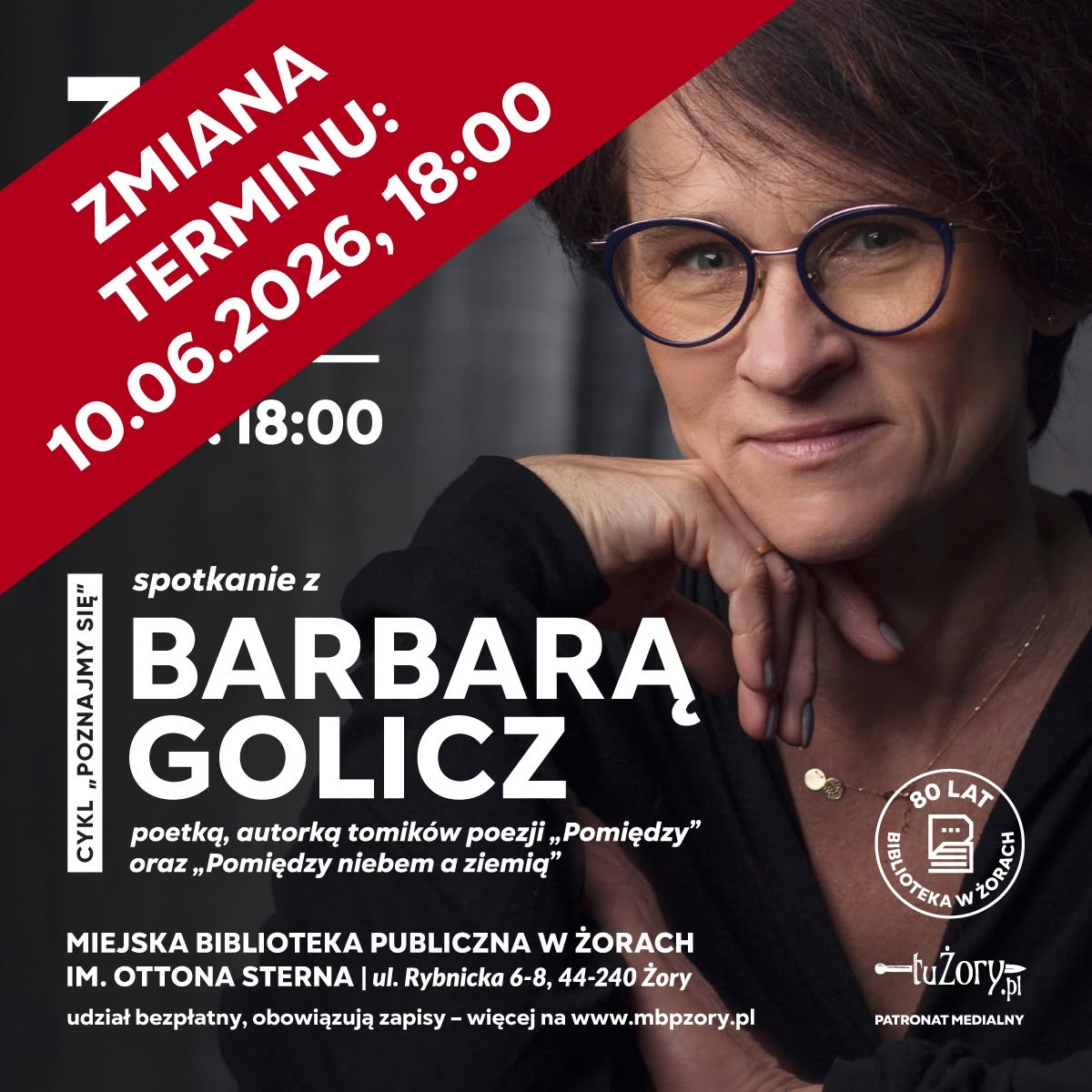 Spotkanie z Barbarą Golicz w ramach cyklu 