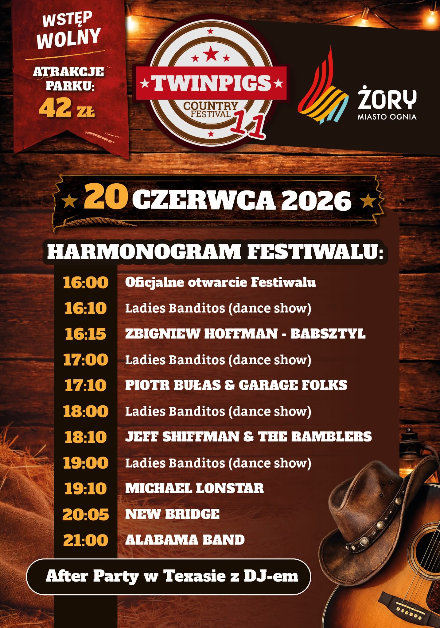 Koncertowe rozpoczęcie lata. Przed nami 11 edycja Twinpigs Country Festival
