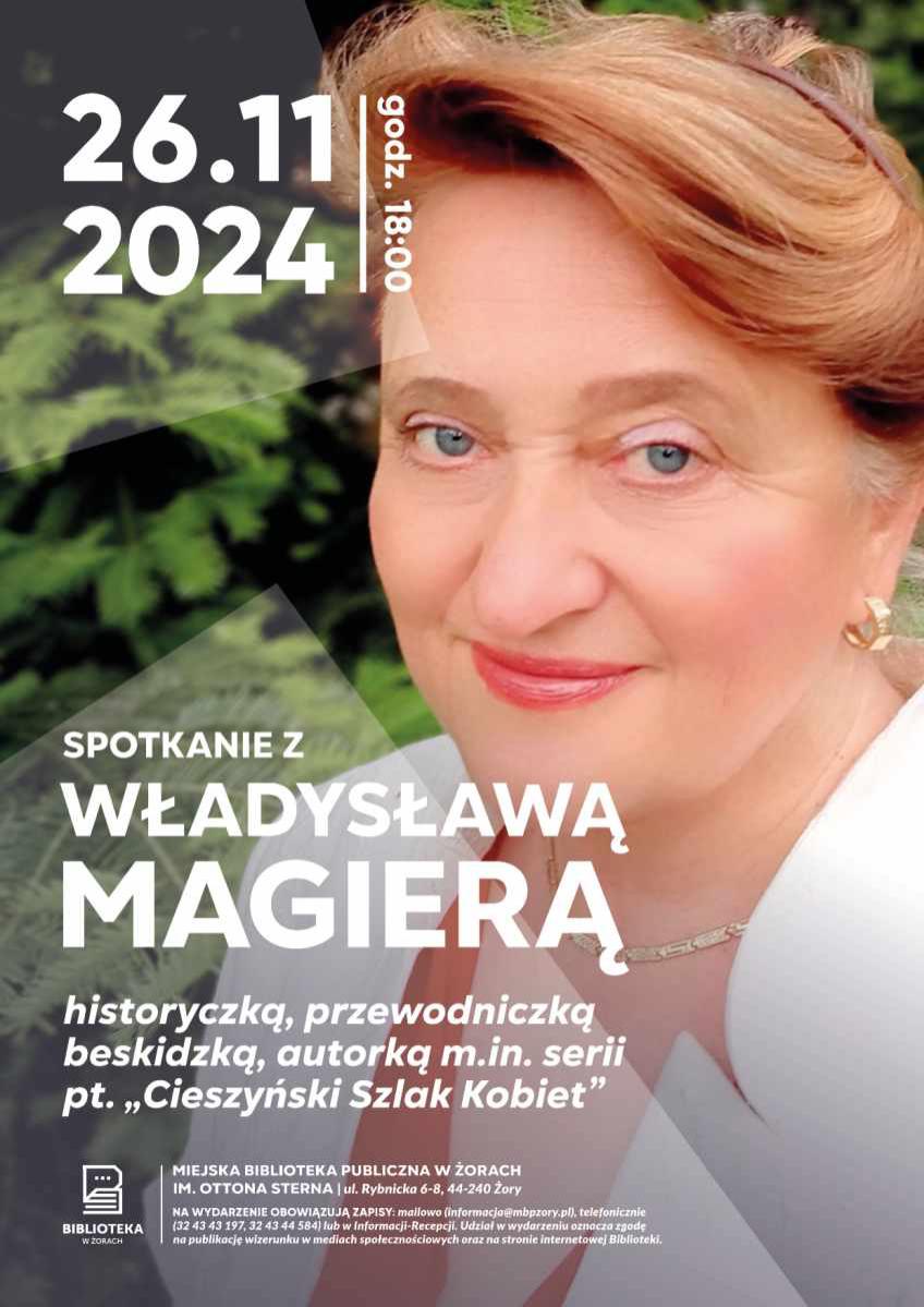 Spotkanie z Władysławą Magierą w Miejskiej Bibliotece Publicznej