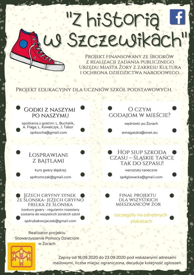 Z historią w Szczewikach - projekt edukacyjny dla żorskiej młodzieży