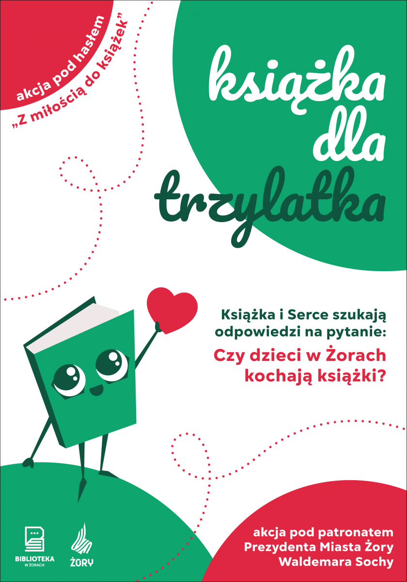 Kolejna edycja "Książki dla trzylatka" w żorskiej bibliotece