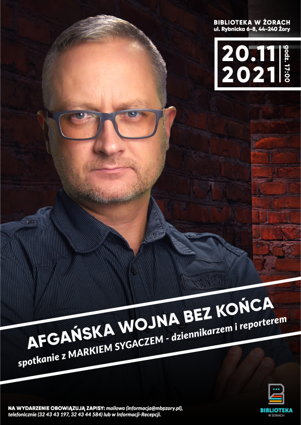 Spotkanie z Markiem Sygaczem w żorskiej bibliotece
