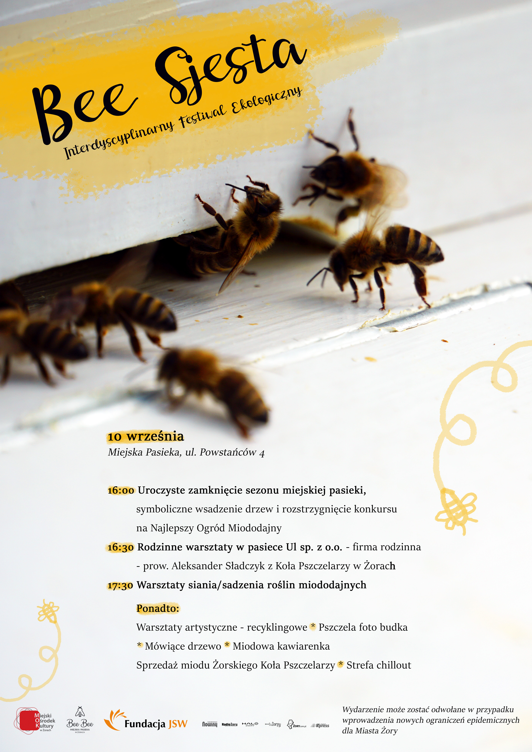 Bee Sjesta czyli interdyscyplinarny festiwal ekologiczny
