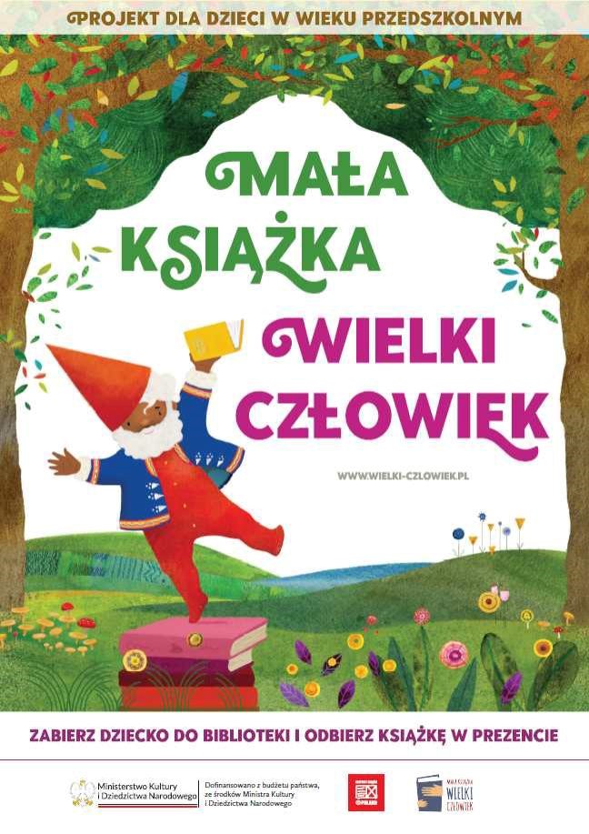 Nowa edycja kampanii "Mała książka - wielki człowiek", również w Miejskiej Bibliotece Publicznej w Żorach