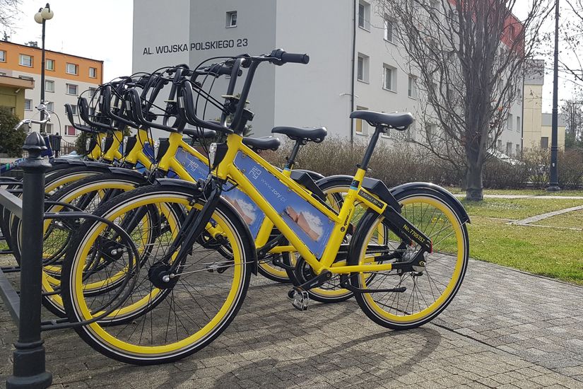 Wypożyczalnia rowerów miejskich ponownie uruchomiona