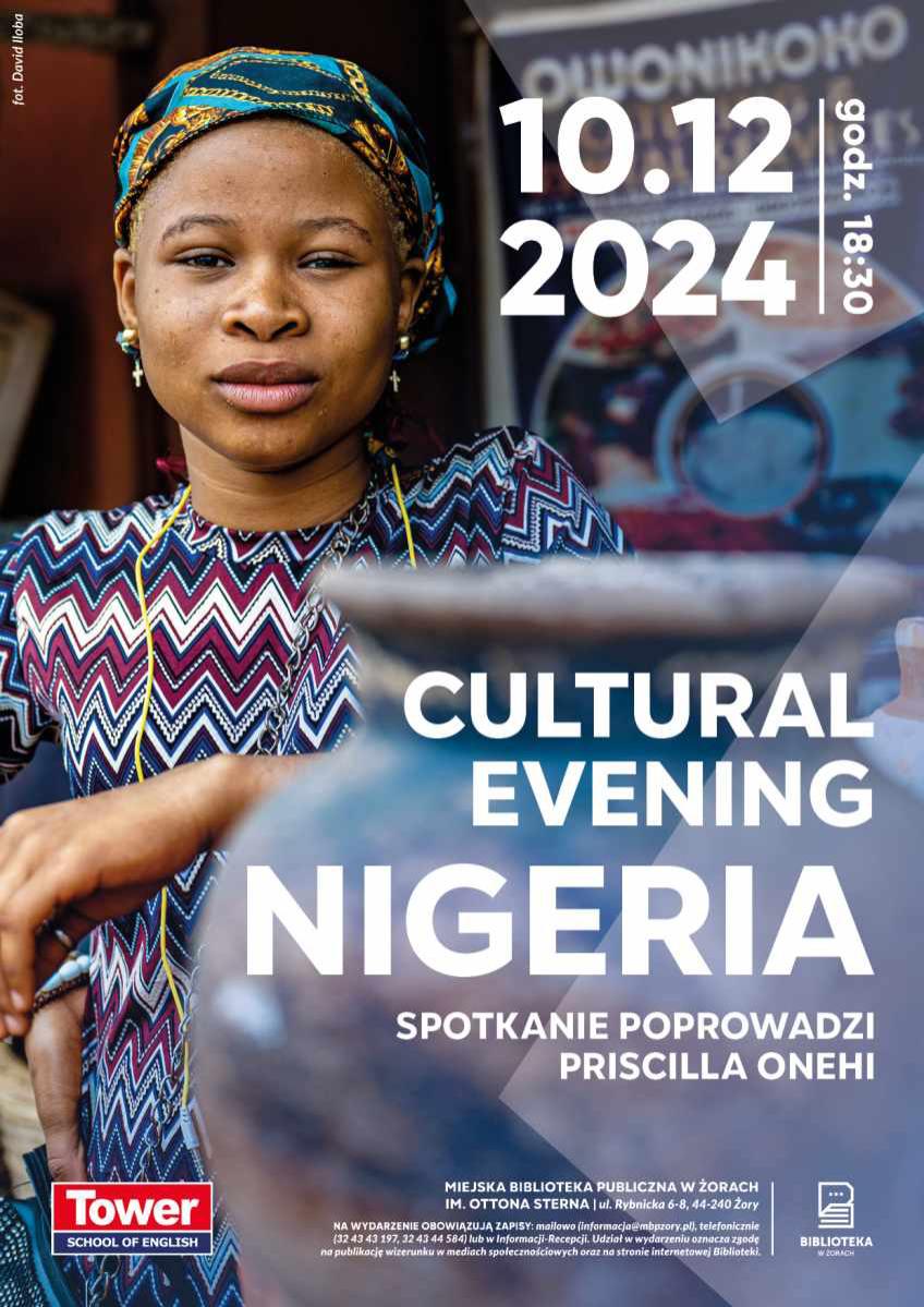 "Cultural evening: Nigeria" w Miejskiej Bibliotece Publicznej w Żorach