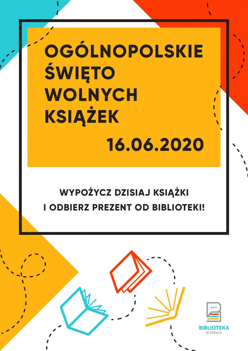 Uwolnij książki razem z Biblioteką! Ogólnopolskie Święto Wolnych Książek