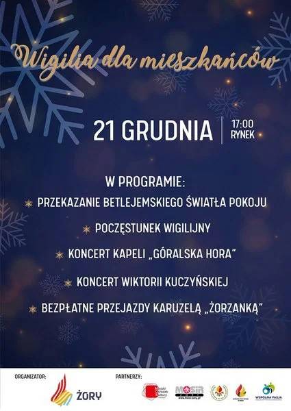 Wigilia i Sylwester na Rynku w Żorach