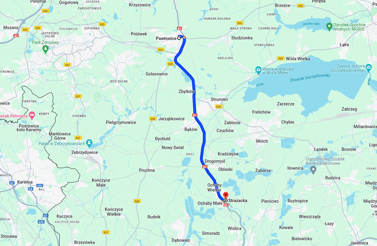Protest rolników przejedzie przez DK-81 na odcinku Pawłowice - Ochaby Małe