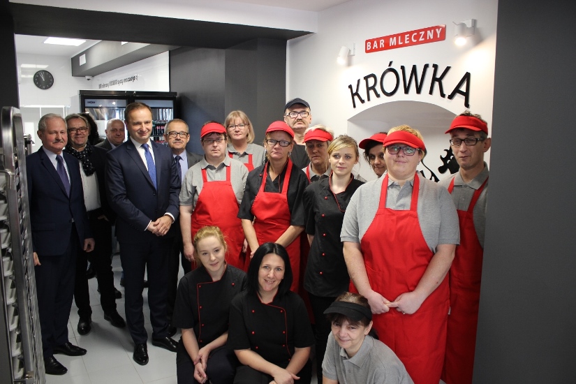 Bar Mleczny "Krówka" w nowym miejscu!