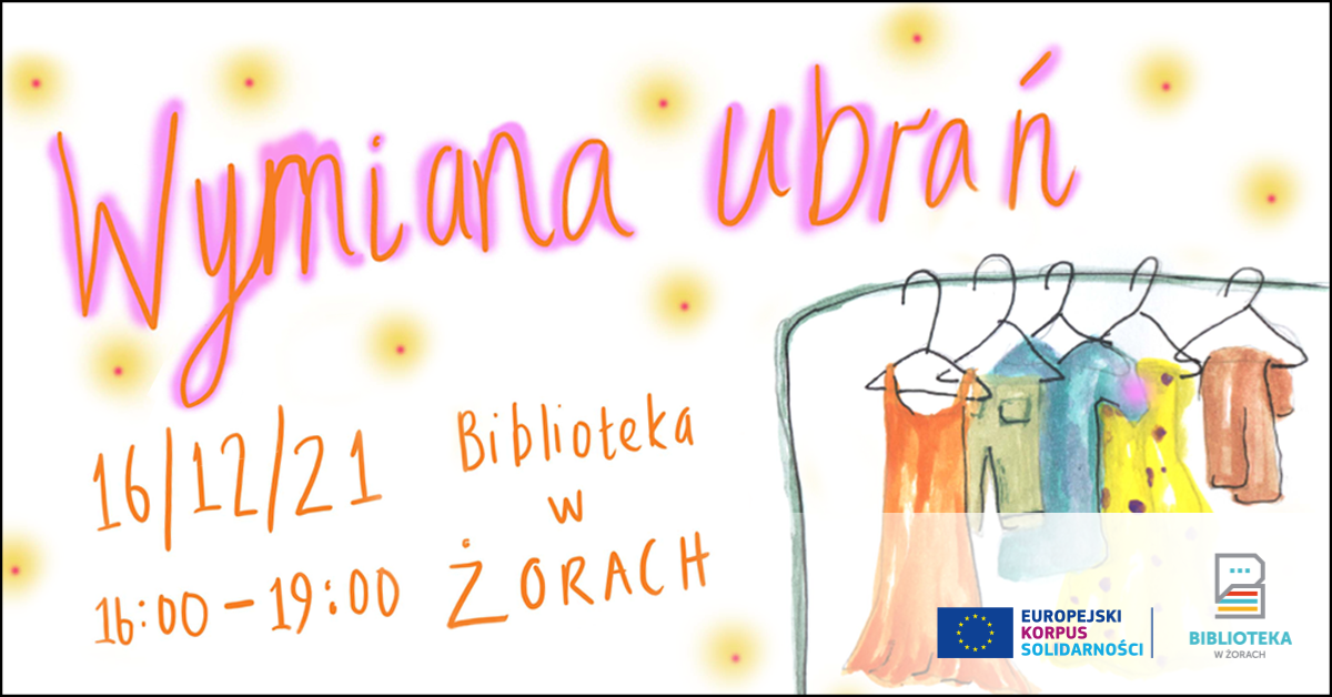 Wymiana ubrań w żorskiej Bibliotece