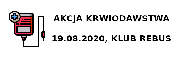 Akcja krwiodawstwa w Klubie Rebus zostaje wznowiona!