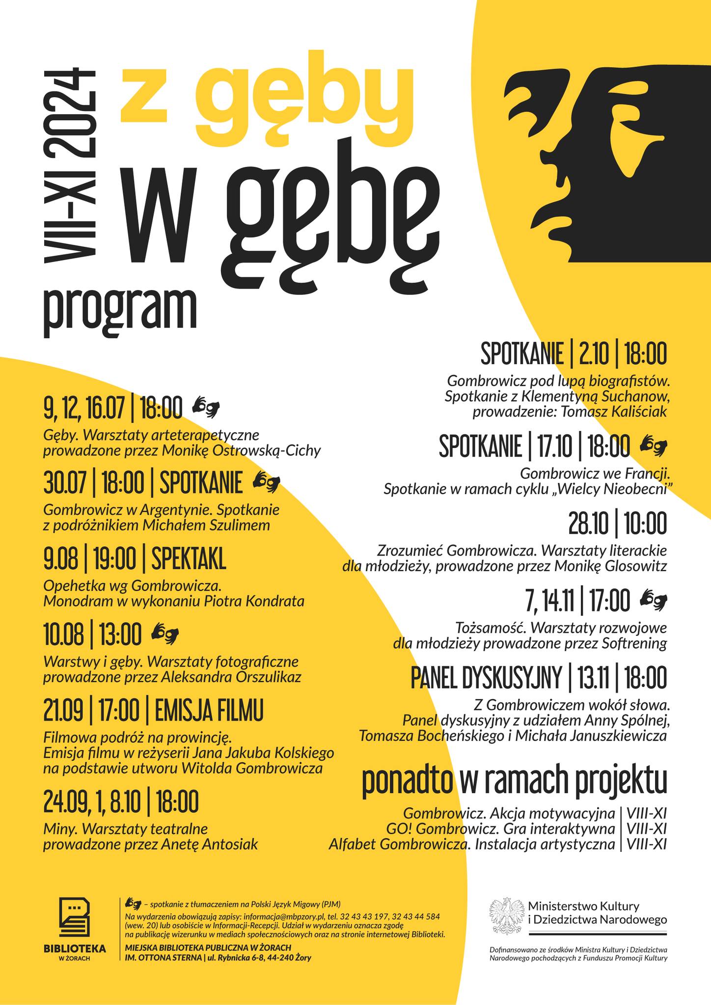 Początek warsztatów teatralnych "Miny" już 24 września