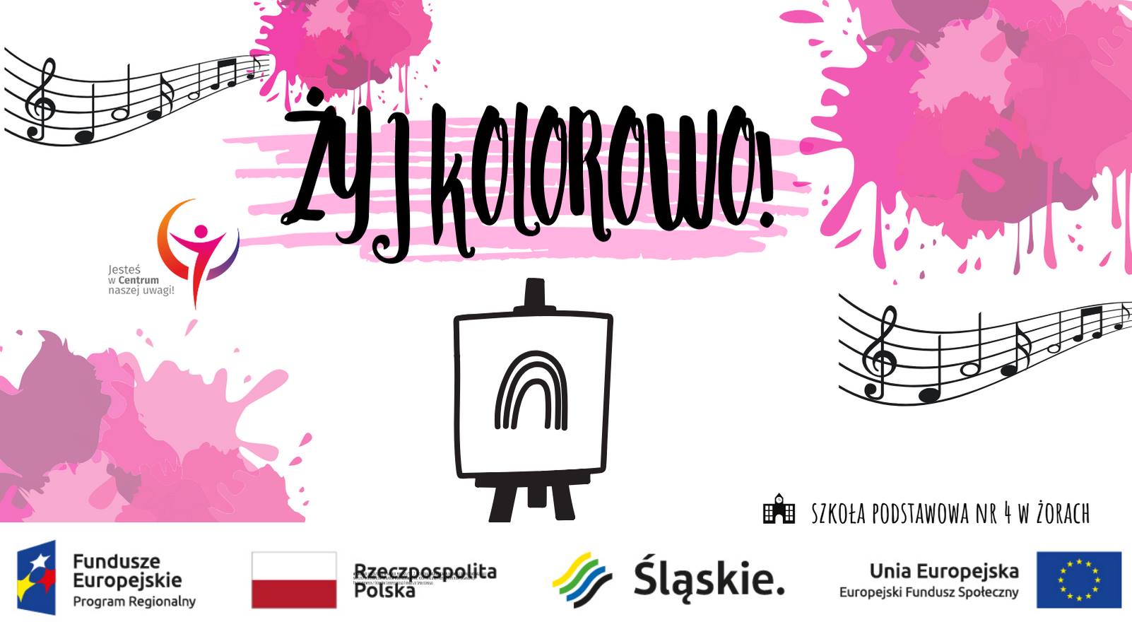 Żyj kolorowo! Otwarte zajęcia muzyczne i plastyczne