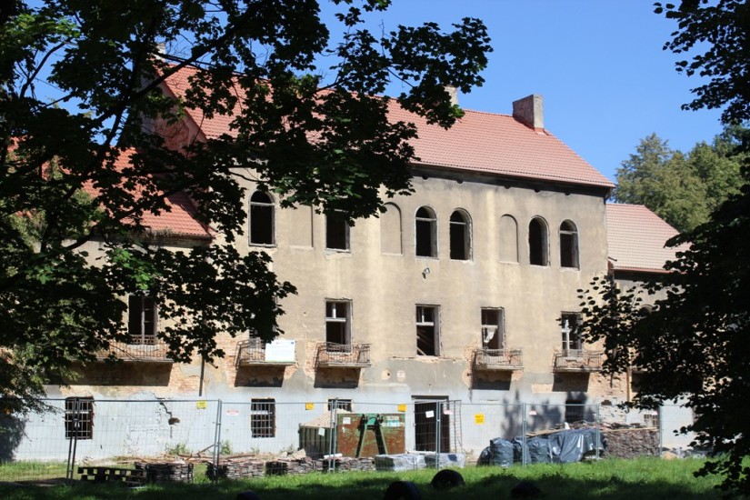 Prace przy renowacji Pałacu w Baranowicach ruszyły