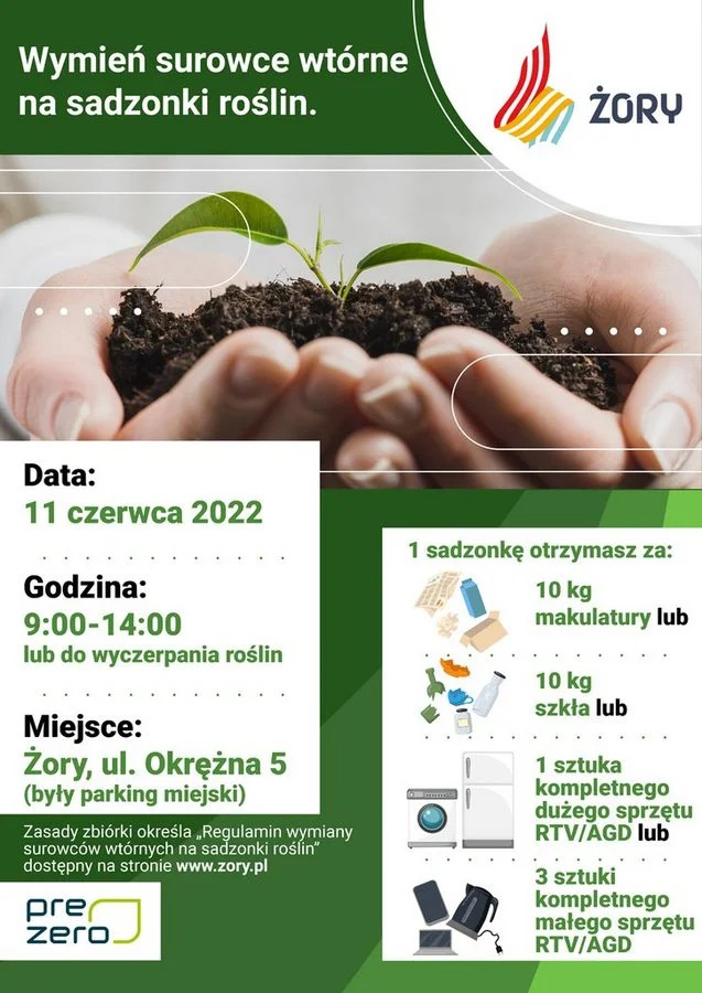 Wymień odpady na sadzonki roślin
