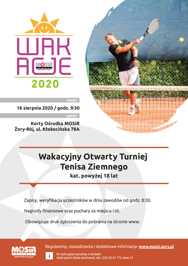 Wakacyjny Otwarty Turniej Tenisa Ziemnego