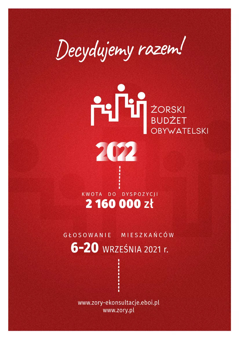 Rozpoczęło się głosownie w Żorskim Budżecie Obywatelskim 2022