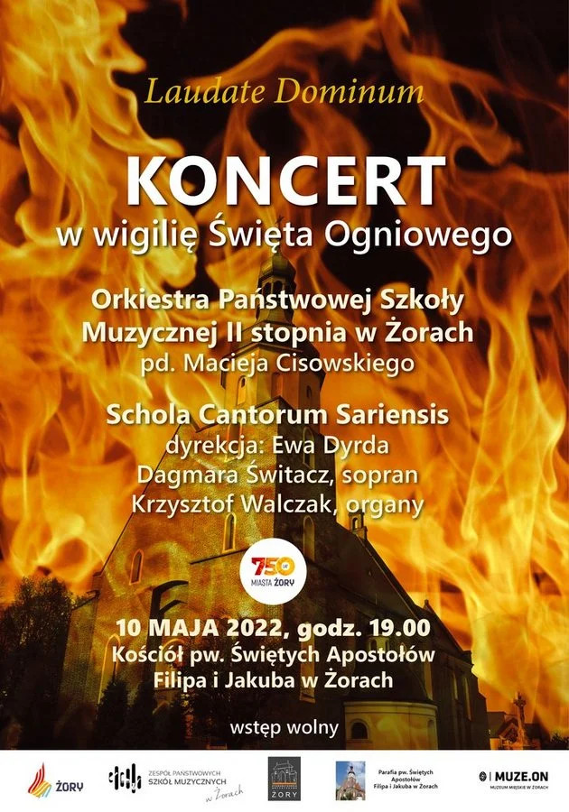 Laudate Dominum - koncert w wigilię Święta Ogniowego