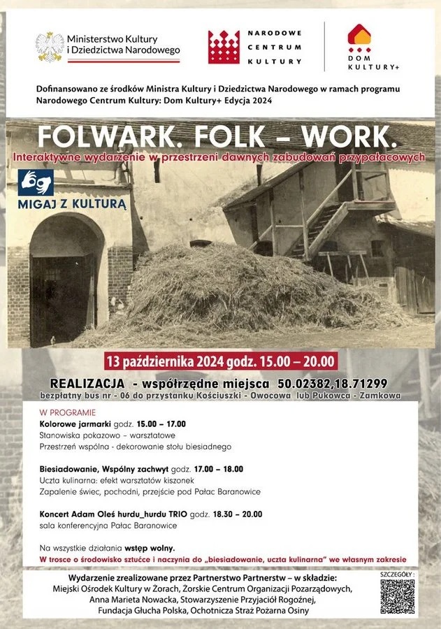 Interaktywne wydarzenie w Pałacu Baranowice, 13 października