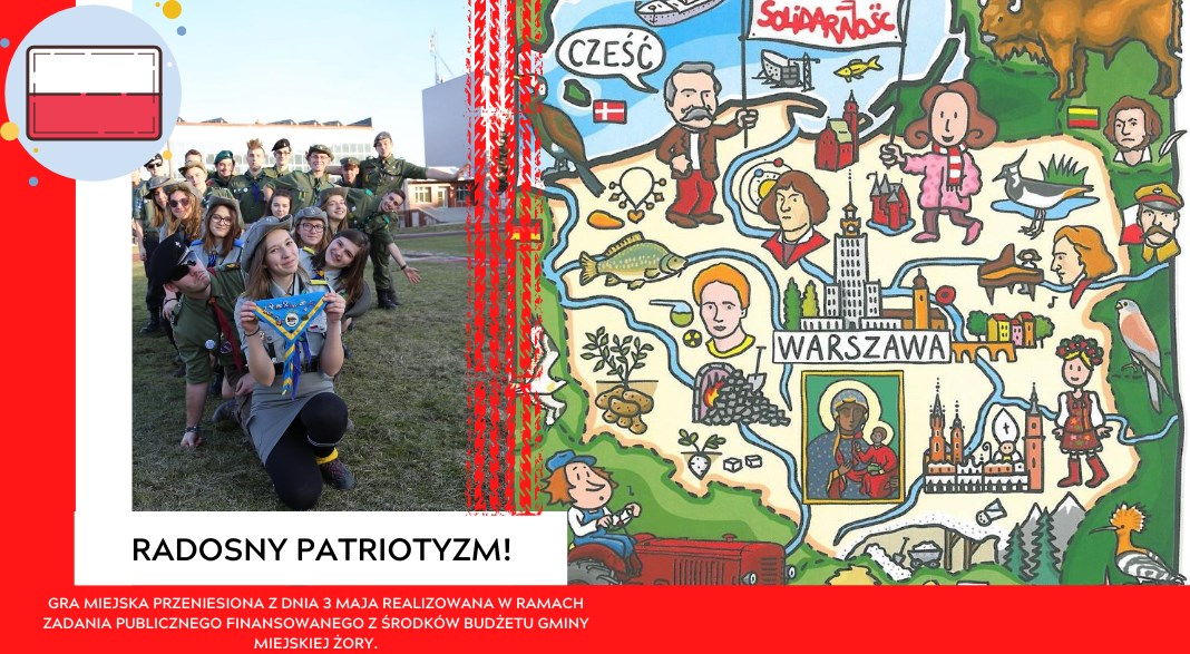 Radosny Patriotyzm! Gra miejska