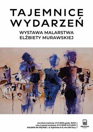 "Tajemnice Wydarzeń". Biblioteka w Żorach zaprasza na wernisaż prac Elżbiety Murawskiej