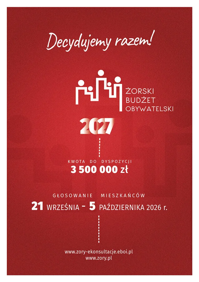Rozpoczeło się głosowanie na projekty w ramach Żorskiego Budżetu Obywatelskiego 2027