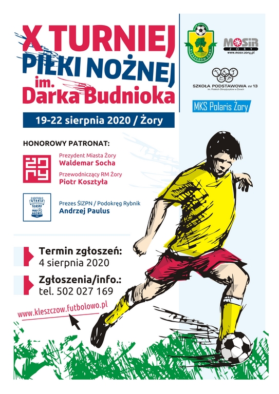 X Turniej Piłki Nożnej im. Dariusza Budnioka w Żorach