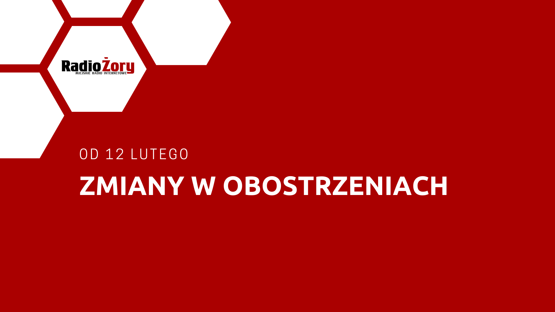 Zmiany w obostrzeniach od 12 lutego