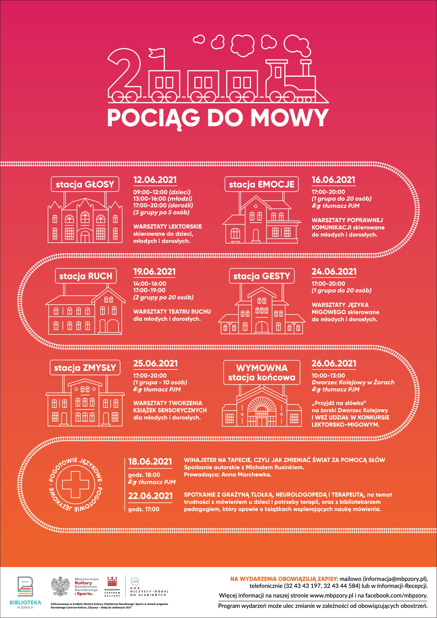 Nadjeżdża druga edycja "Pociągu do mowy"