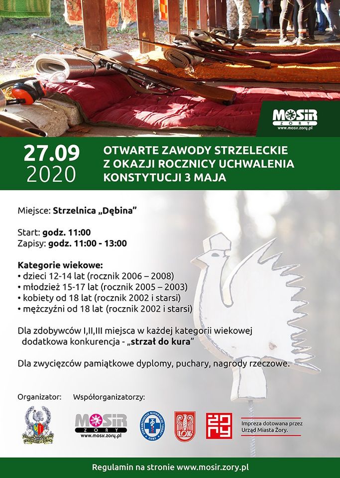 Otwarte Zawody Strzeleckie z okazji Rocznicy Uchwalenia Konstytucji 3 Maja 