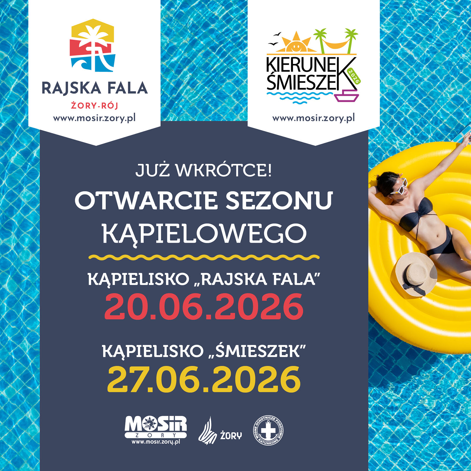 Rozpoczęcie sezonu kąpielowego w Żorach