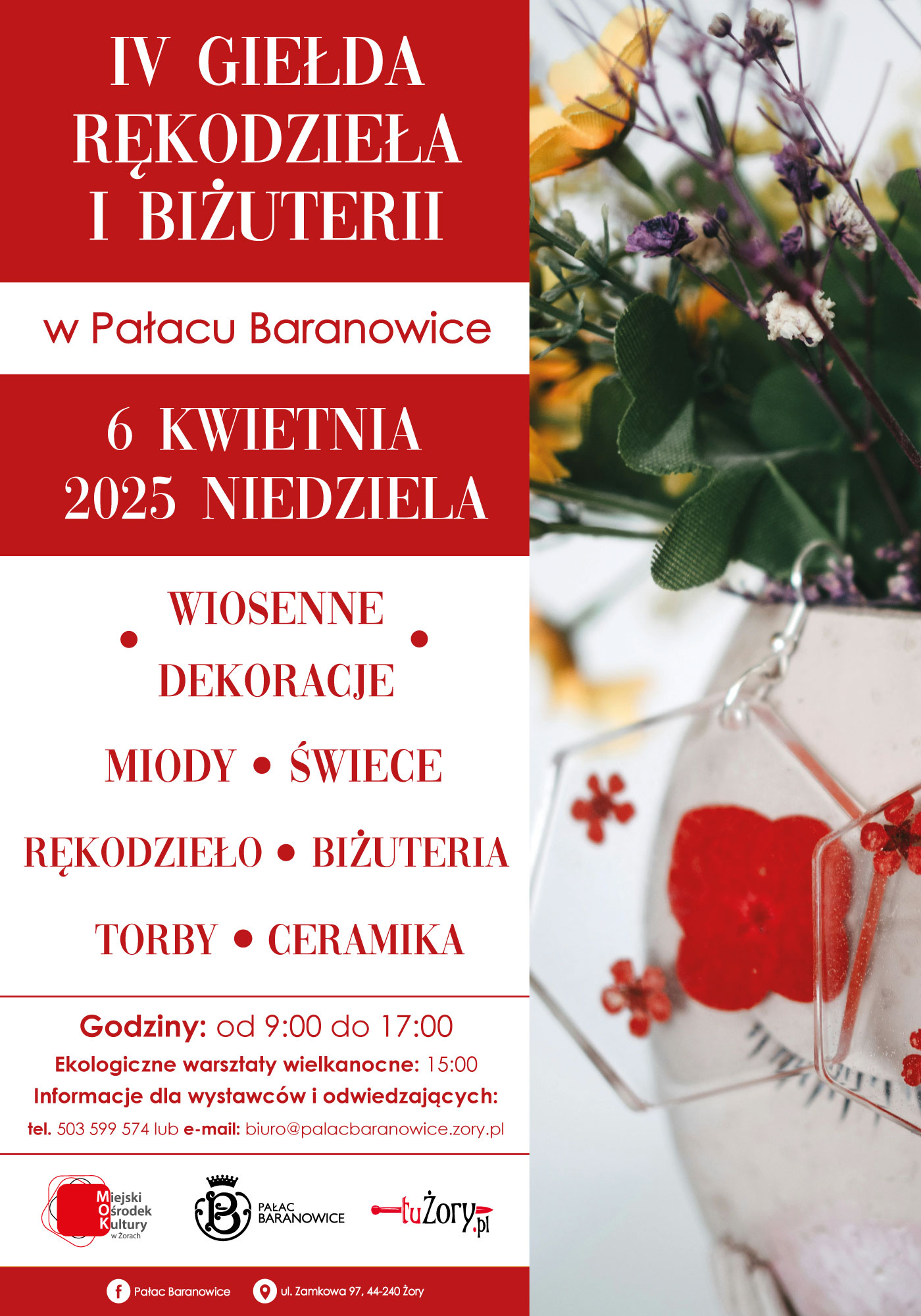 IV Giełda Rękodzieła i Biżuterii w Pałacu Baranowice