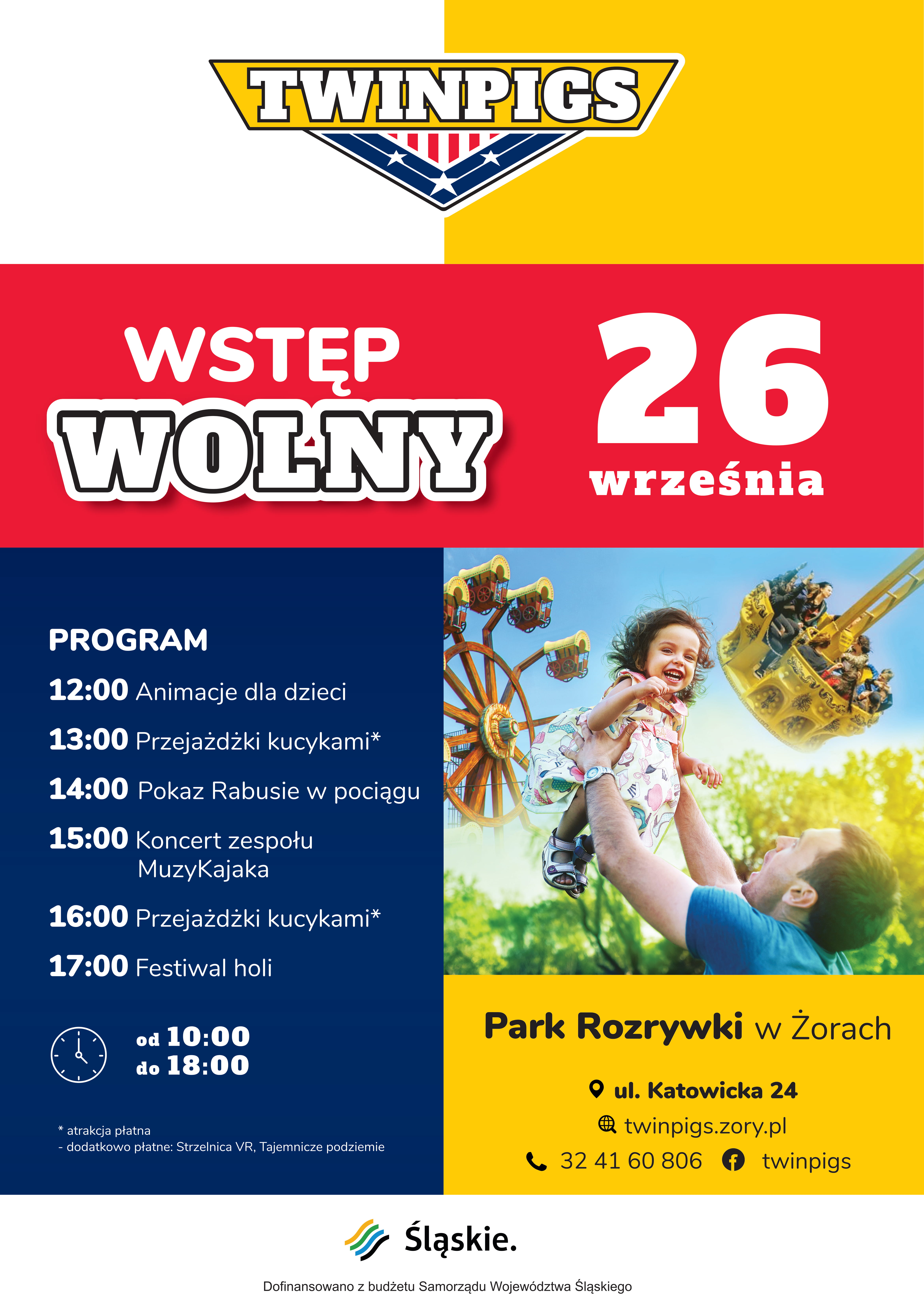 Dzień Otwarty w Twinpigs. Skorzystaj z atrakcji za darmo!