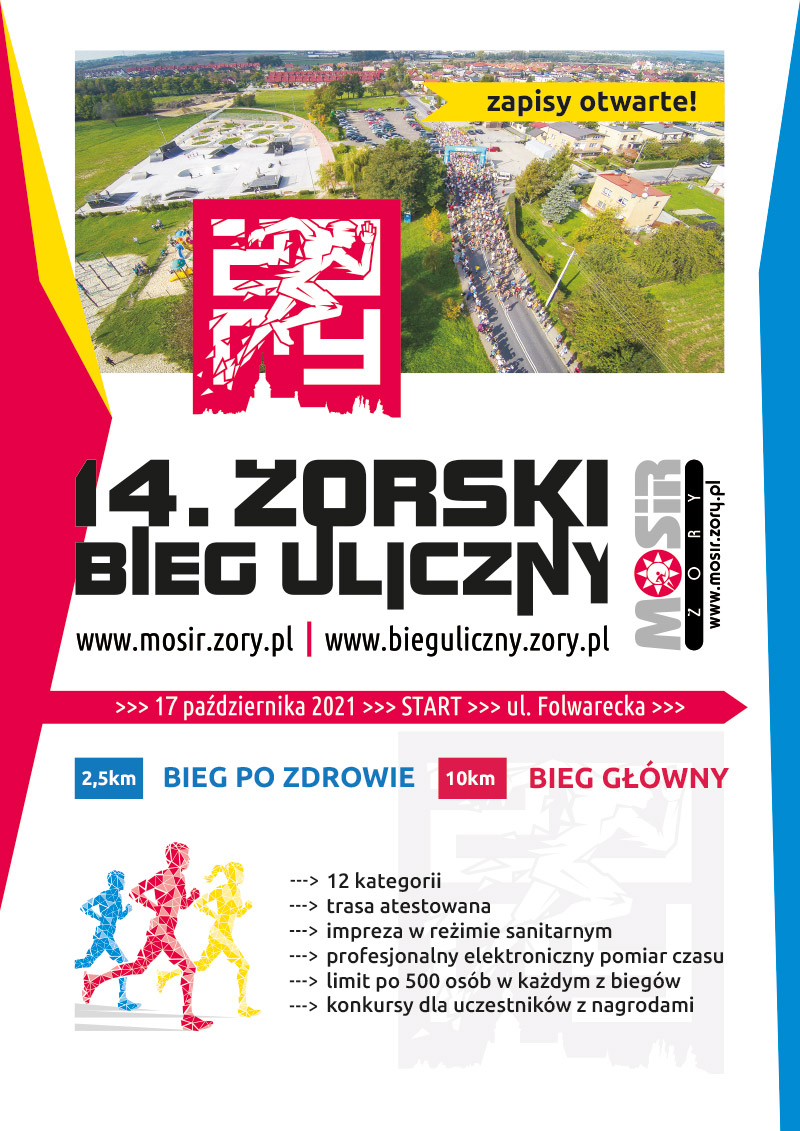 XIV Żorski Bieg Uliczny - trwają zapisy