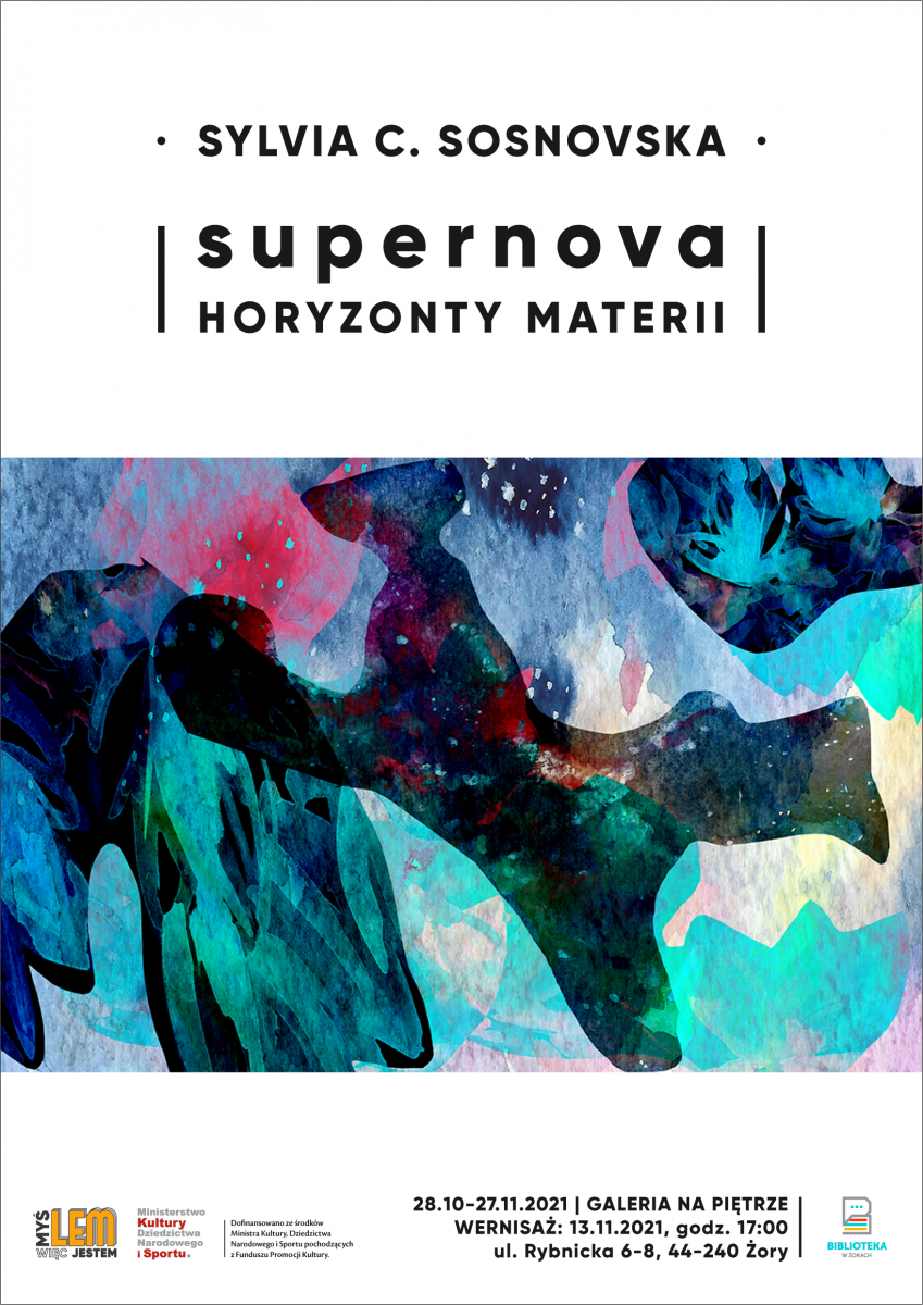 Supernova. Horyzonty Materii - nowa wystawia w żorskiej bibliotece