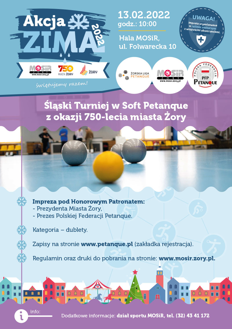 Śląski Turniej w Soft Petanque z okazji 750-lecia miasta Żory