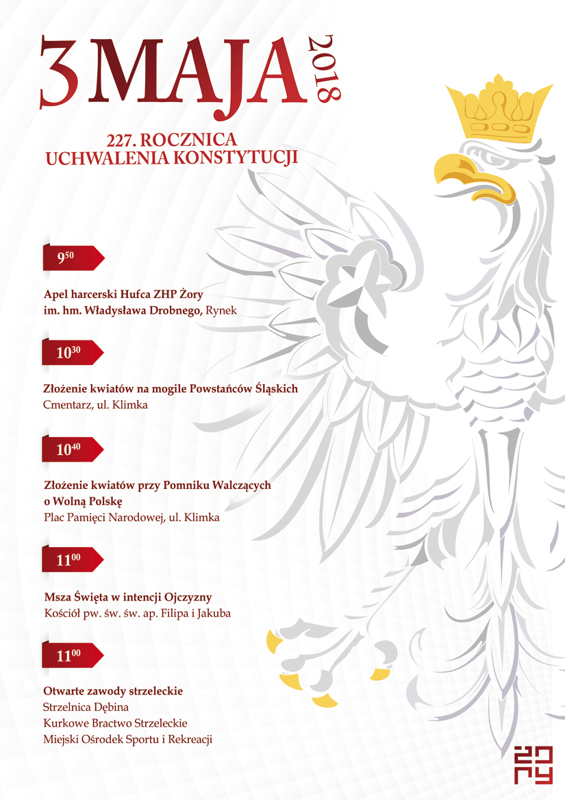 227. rocznica uchwalenia Konstytucji 3 Maja 