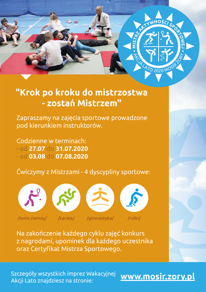 Krok po kroku do mistrzostwa - zostań mistrzem aktywności sportowej!