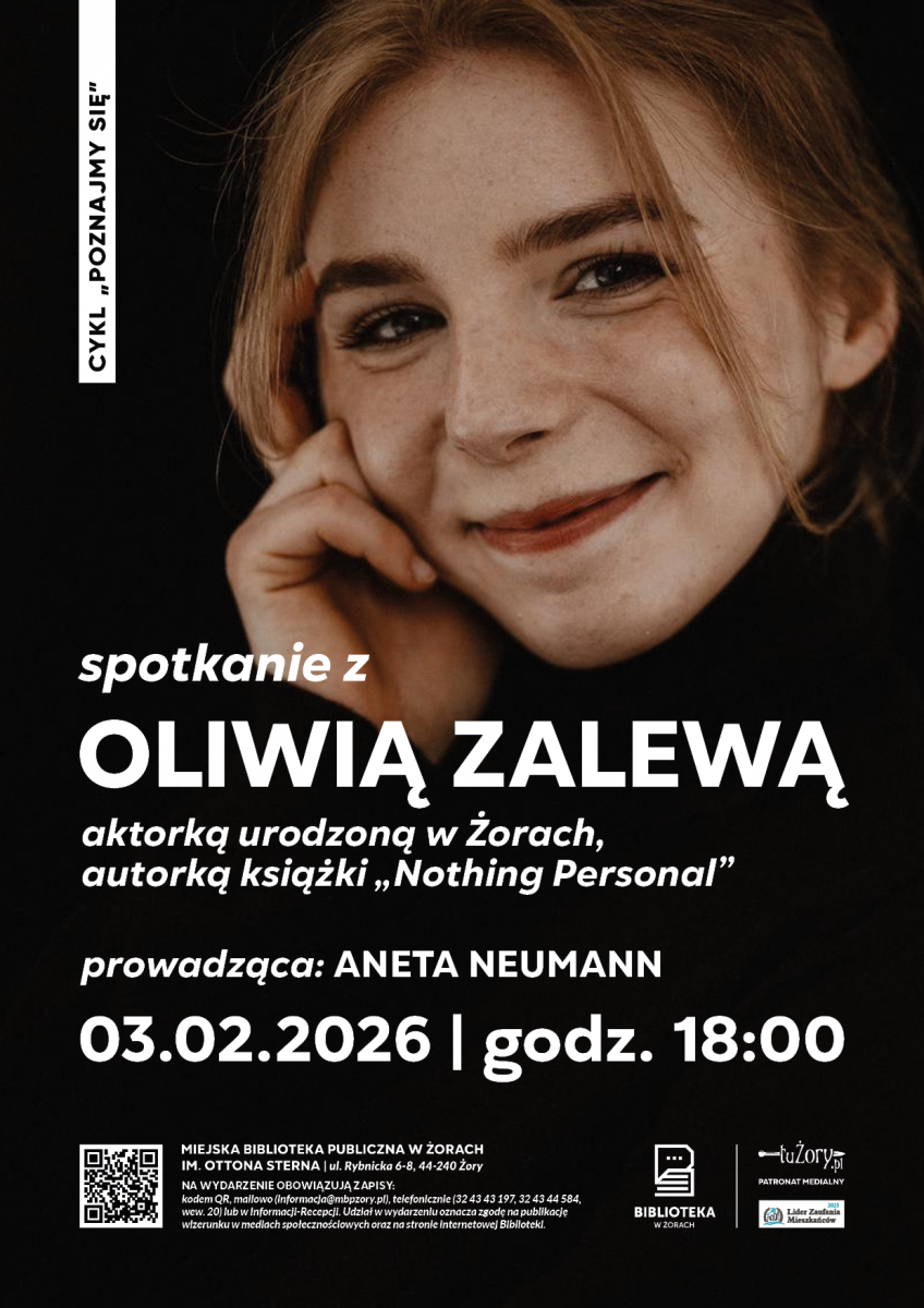 Spotkanie z Oliwią Zalewą w bibliotece w Żorach