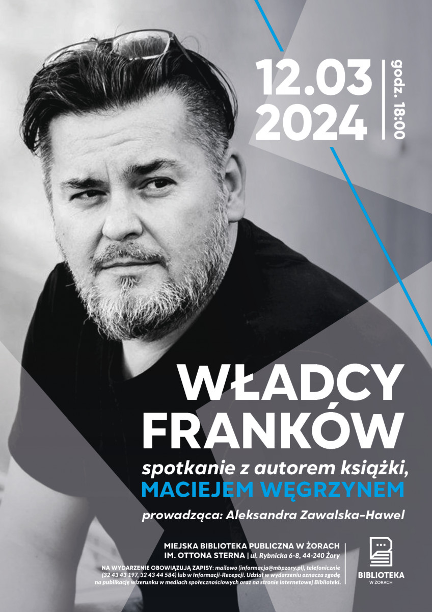 Spotkanie z Maciejem Węgrzynem w żorskiej bibliotece